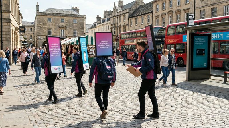 Adwalkers: Walking Billboards in the UK